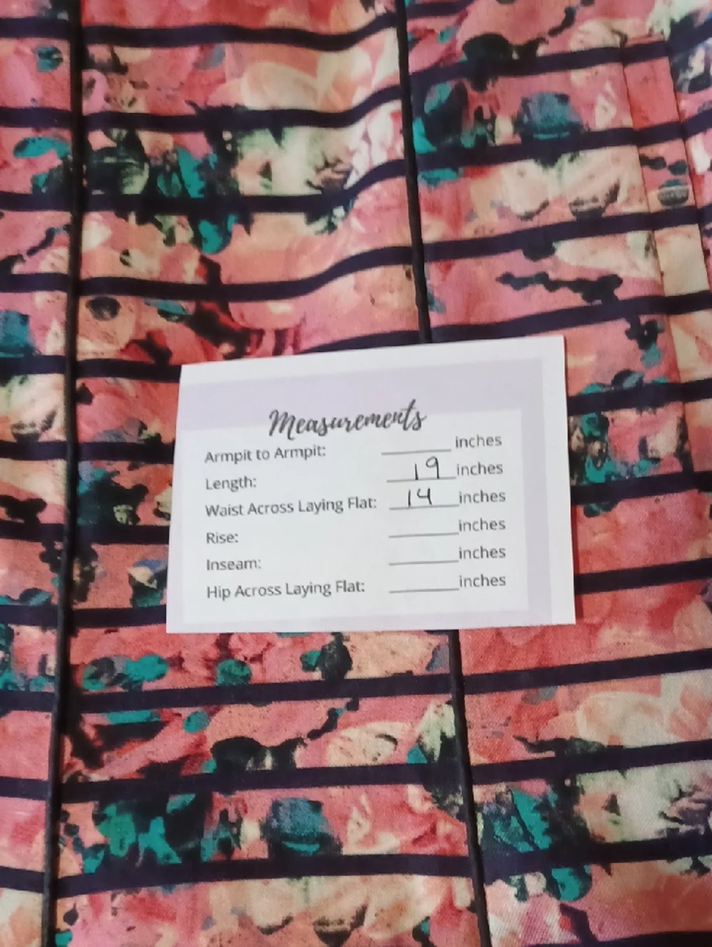 Banana Republic Pink Floral Striped Fit&Flare Skater Skirt Pink Black Pockets